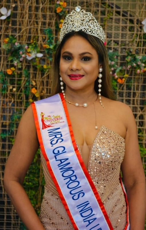 Bhavi Shah Mrs Glamorous India Universe USA